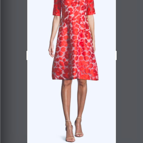 Lela Rose size 0 Midi quarter sleeve EUC - Picture 1 of 8